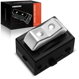 A-Premium Front Power Door Lock Switch Compatible with Dodge Dakota 1991-1994, B150, B250, B350, D150, D250, D350, Ramcharger, Spirit, W150, W250, W350 & Plymouth Acclaim & Chrysler LeBaron