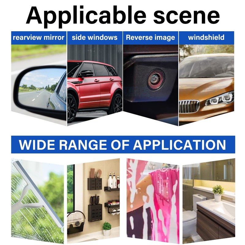 Uocasi Car Windshield Washer Tablets, Effervescent Multi-Functional for Windows, Screen,