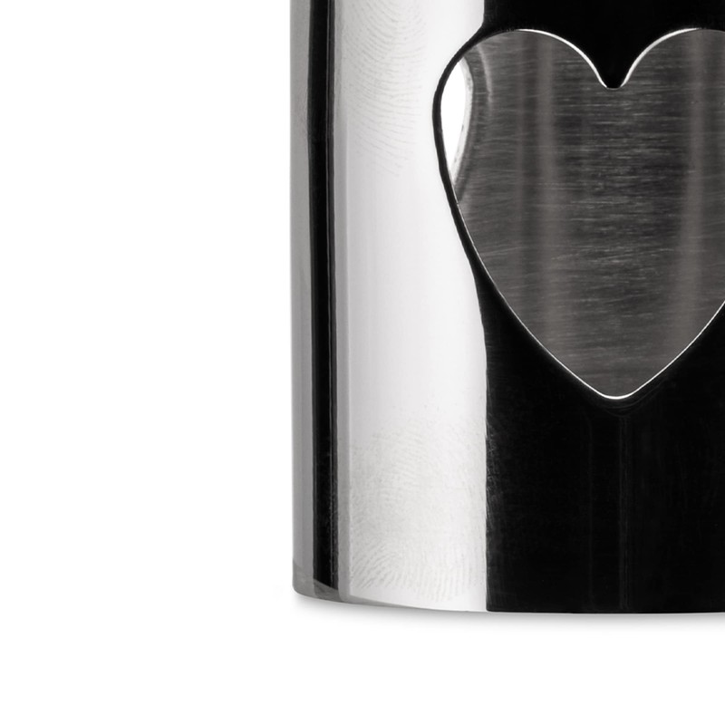 Alessi Girotondo Napkin Ring, Heart, (AKK10 H), Silber