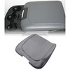 NLQR Leather Center Console Cover armrest Jump seat Cover Gray
