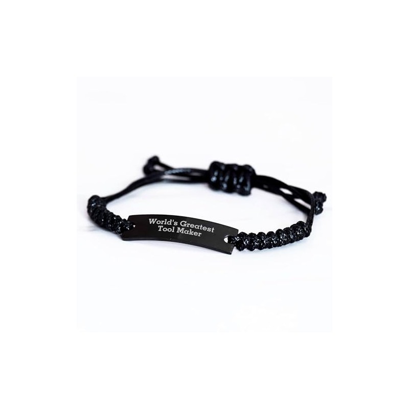 Tool Maker's Proud Rope Bracelet, Funny Gifts from Friends for