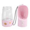 Portable Pet Water Bottle Travel Feeding Drinking Cup Water Dispenser