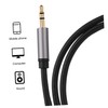 TEHAUX 2pcs Coiled Audio Cable for Headphones Car Stereo Easy