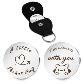 Day Gifts For Boyfriend Girlfriend Pocket Hug Long Distance Relationship Gifts Bridesmaid Bridal Shower gift For Girlfriend I Love You Romantic Goft Anniversary Christmas Stocking Stuffers Valentines