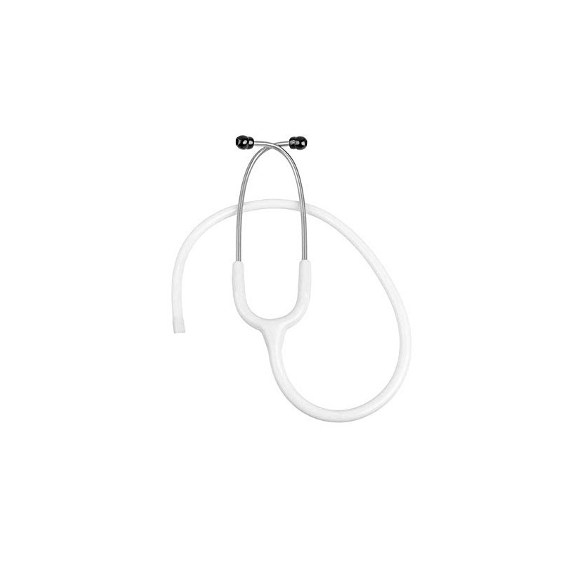 Luxamed LuxaScope Ear Hook Stethoscope Stainless Steel Tube White