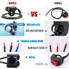 YnGia Waterproof 22mm Motorcycle Handlebar Switch Universal 7/8″ Double Control
