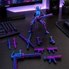 JaiZvt 1-Piece T13 Action Figure, 3D Printed Poseable Dummy 13