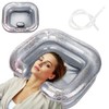 AirSwim Inflatable Hair Washing Basin, Portable Shampoo Bowl With Pillow