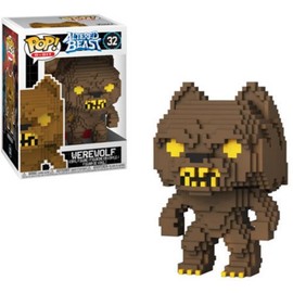 Funko Pop 8 Bit: Altered Beasts - Greek Warrior (Werewolf) Collectible Figure, Multicolor