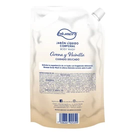 Jabón Líquido Corporal Cuidado Delicado Avena Y Vainilla 1300ml Blumen