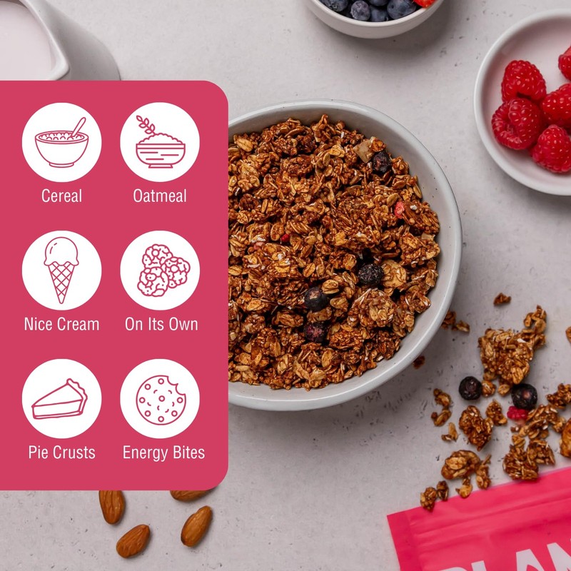 Crispy Mixed Berry Crumble Granola (4-Pack)