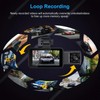 3-Channel Car Dash Cam Wifi 1080p FHD 140° Wide Angle