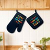 Funny Oven Mitts and Pot Holders Set,It's A Great Day