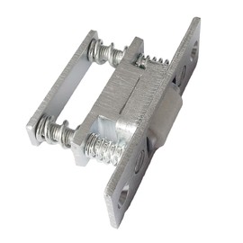 HARDWOOD HCE401-US26D Brass Roller Latch with Cast Strike 2-1/4" (Satin Chrome)