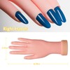 krofaue Nail Practice Hand - Practice Nail Tips Art Trainer