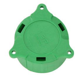 FAST-FX 1280B Green Cap for 8-Pin/13-Pin Plug - Universal Trailer Coupling Accessory