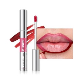 Erinde Tinte de Labios Peel off, Delineador de Labios Peel off de Larga Duración, Tinte Resistente al Agua y no Pegajoso, Maquillaje Labial Peel-off Para Mujer con Colores Muy Pigmentados,#01
