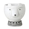 SPICE OF LIFE CCGF1080C Pot Cover Animal Pot White Bear