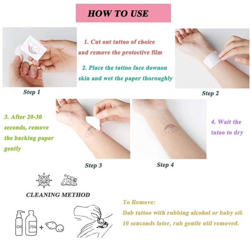 10 Fire Brigade Children's Tattoos for Sticking, Skin-friendly Children's Tattoos