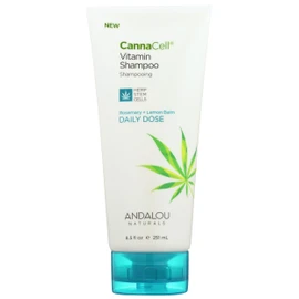 Andalou Naturals CannaCell Vitamin Shampoo, Daily Dose, 8.5 Ounce