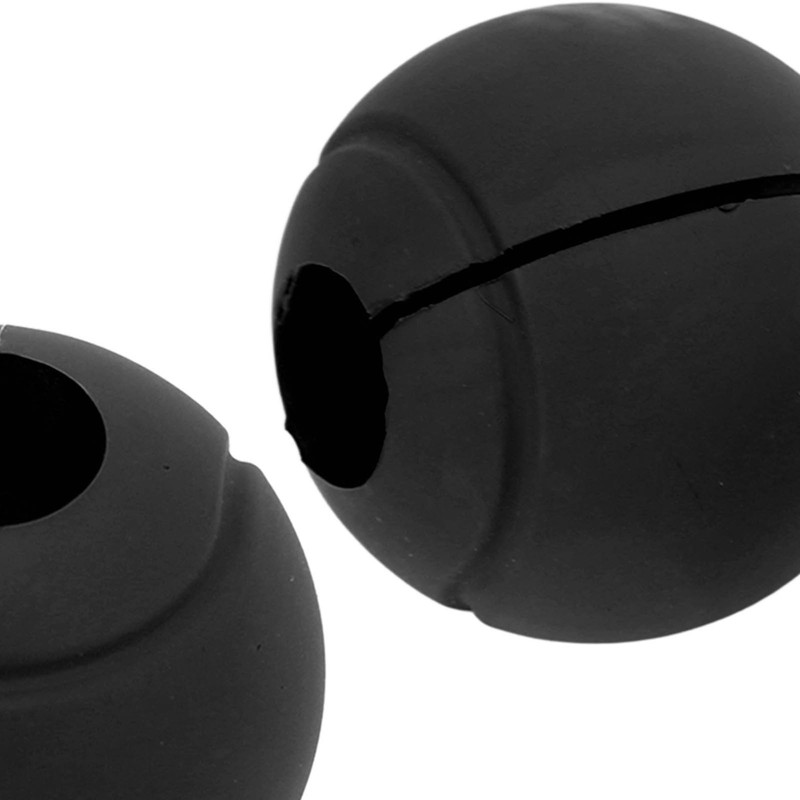 1 Pair of Barbell Dumbbell Curved Bar Grip Round Spherical