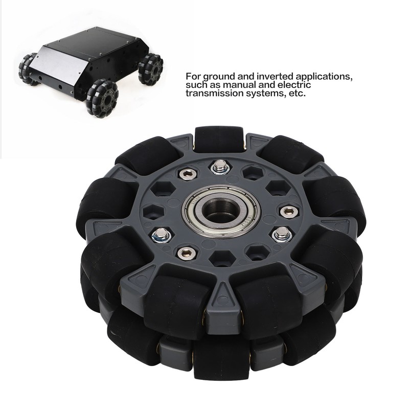100mm Robot Omni Directional Wheel with Center Bearing Robot Wheel