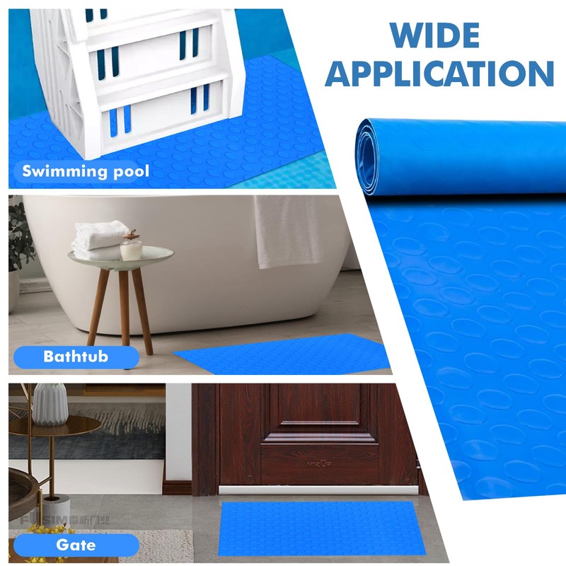 PRITOK Swimming Pool Ladder Mat, Large Pool Protection Mat: 90