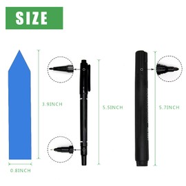 1000 PCS Plastic Plant Labels for Seeding Plant Tags for Outdoor Garden, Waterproof Labels for Pot Garden Stake