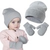 tyokas Baby Hat Winter Baby Hat and Gloves Set Baby