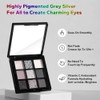 9 Color Smokey Eyeshadow Palette - Highly Pigmented Matte &
