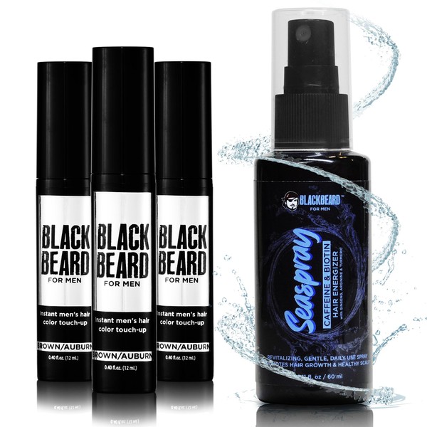 Blackbeard for Men - 3 Pack Beard Dye Alternative +