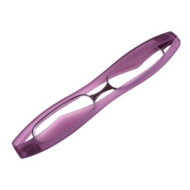 ポッドリーダースマート パープル PodReader Smart 折りたたみ式 +1.0~+3.0 携帯 軽量 リーディンググラス スマホ老眼鏡 度数+1.00 PL