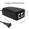 STEAMEMO 52V Gigabit PoE Injector Adapter, 15W 10/100/1000Mbps IEEE 802.3af