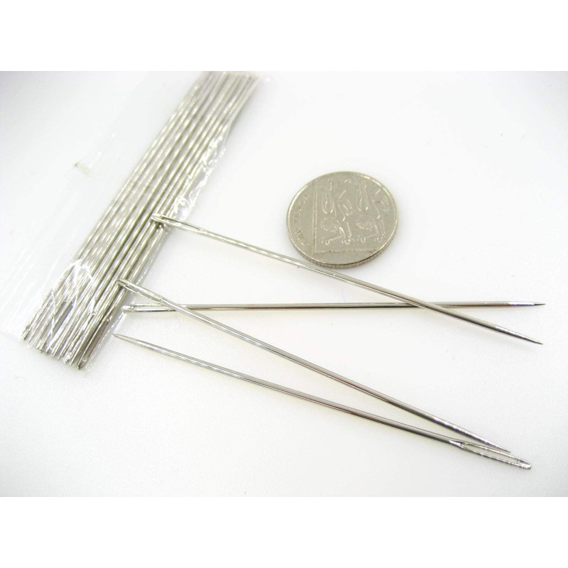 20pcs Large Eye 87mm Needles Hand Stitches Heavy Duty Hand