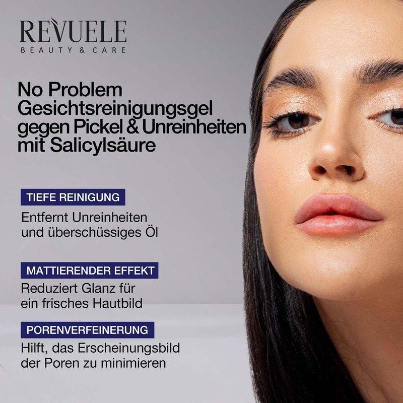 Revuele No Problem Facial Cleansing Gel with Salicylic Acid -