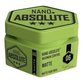 Nano Absolute Matte Hair Wax 140 ml | Hair Wax | Hair Styling Wax | Hair Gel Wax | Hair Wax Men | Barbershop Hair Styling (140 ml, 06- Mat)