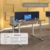 VaRoom - Desk Divider; Sound Proof Dividers - Privacy Shields