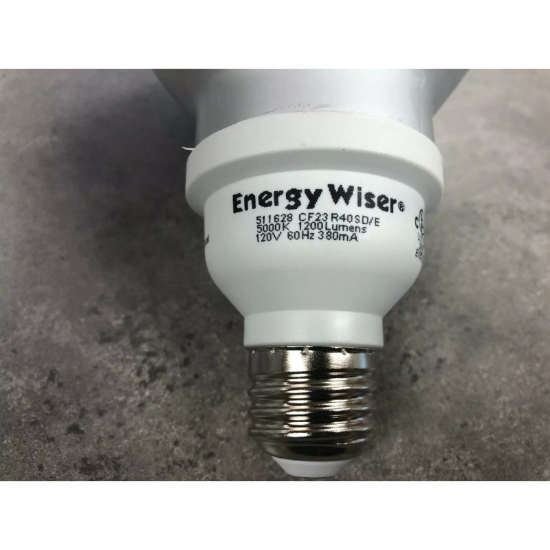 Energy Wiser 23W 120V R40 CFL 5000k Floodlight Bulb