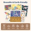 Tilirex Swedish Dishcloths for Kitchen, 6 Pack Reusable Paper Towels