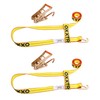OXXTRIC 2" X10' Quick-Pick Wheel Lift Strap with Finger Hook