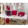 Exacompta Magazine File Classic 29.20 x 11 x 32 cm-Carmine