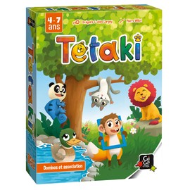 GIGAMIC - Tetaki - A cute and male domino game - from 4 years