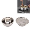 3pcs Stainless Steel Drain Basket Vegetable Cutter 3 in 1