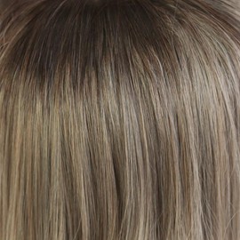 Prisila CTA-693 Priscilla All Wig, Grade, Ruffled Curl Midi, Heat Resistant, CTOG, Olive Gray