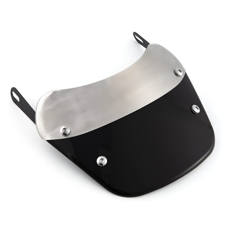 Motorcycle Windshield Universal Windscreen Wind Deflector for 5 '' -