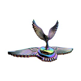 AIXXCUVQ Car Front Hood Eagle Ornament Easy To Apply And Durable Gifts Eagle Car Front Hood Ornament Flying Eagle Thick Unique, multi-color