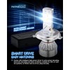 NINEO H4 Bulbs,H4 Fog Light 700% Extremely Bright 6500K Xenon