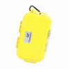 Outdoor Survival Shockproof Waterproof Storage Case Airtight Carry Box Container(Yellow)