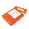Hard Drive Protective Box for 3.5 Inch HDD Orange