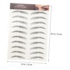 Healeved Full Natural Brows Instantly Eyebrow Temporary Brow for Women